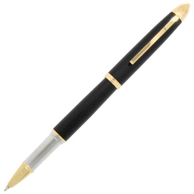 Abbey Black Rollerball Pen