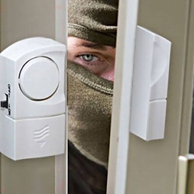 Door Window Entry Alarm : Détecteur Alarme d'Ouverture de Porte et Fenêtre Sans Fil