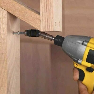 DRILLPRO: Multi-Angle Magnetic Bit Holder for Drill Driver