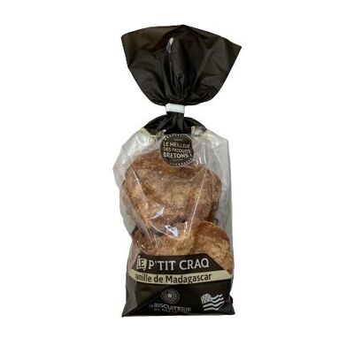 Biscuits in 150g bag P'TIT CRAQ VANILLA (almonds)