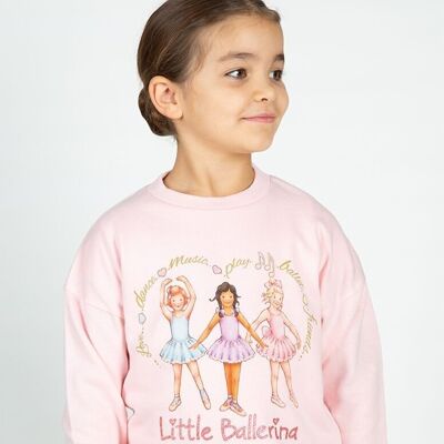 Kleines Ballerina-Sweatshirt
