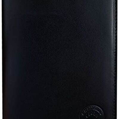 Large Men's Wallet - Classic Large Men's Wallet - RFID Wallet (Superior Black)