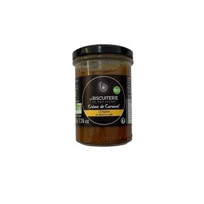 Crema de Caramelo de Mantequilla Salada Ecológica en tarro de 220gr