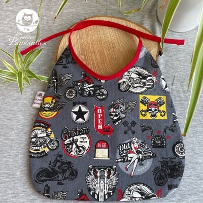 LARGE BABY MOTORBIKE BIB