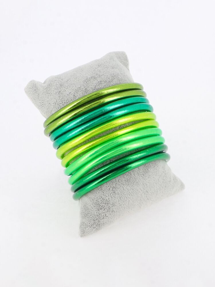 KIT of 10 Buddhist rushes with mantra - Multicolor