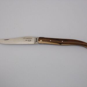 Couteau Le Laguiole 12cm Mouche forgée Plein manche
