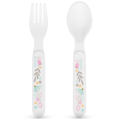 Baboo Fork and Spoon, Flora, 4+ Months