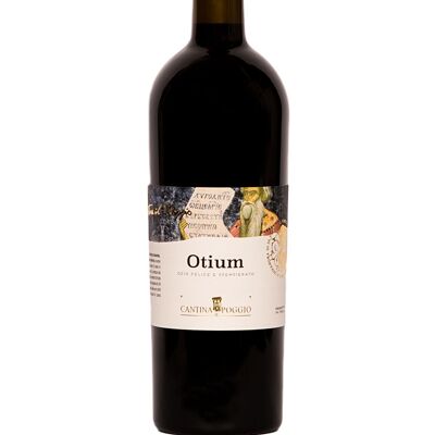 Otium, Emilia Rosso IGT 2019, IL POGGIO, vino tinto redondo y robusto