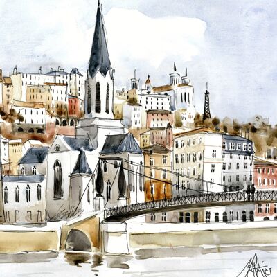 Lyon quai de Saône - CC01