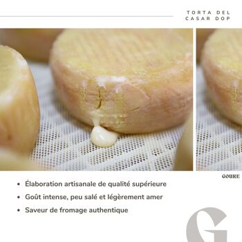 Torta del Casar DOP 250gr - Cincho de Plata : Prix du Fromage 2022 4