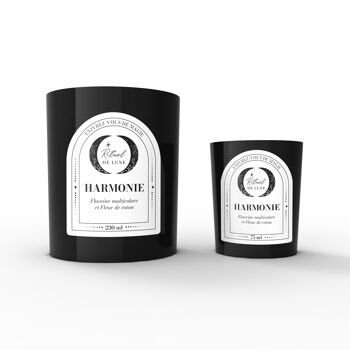 BOUGIE HARMONIE 75ml - Fluorine multicolore-Fleur de coton 4