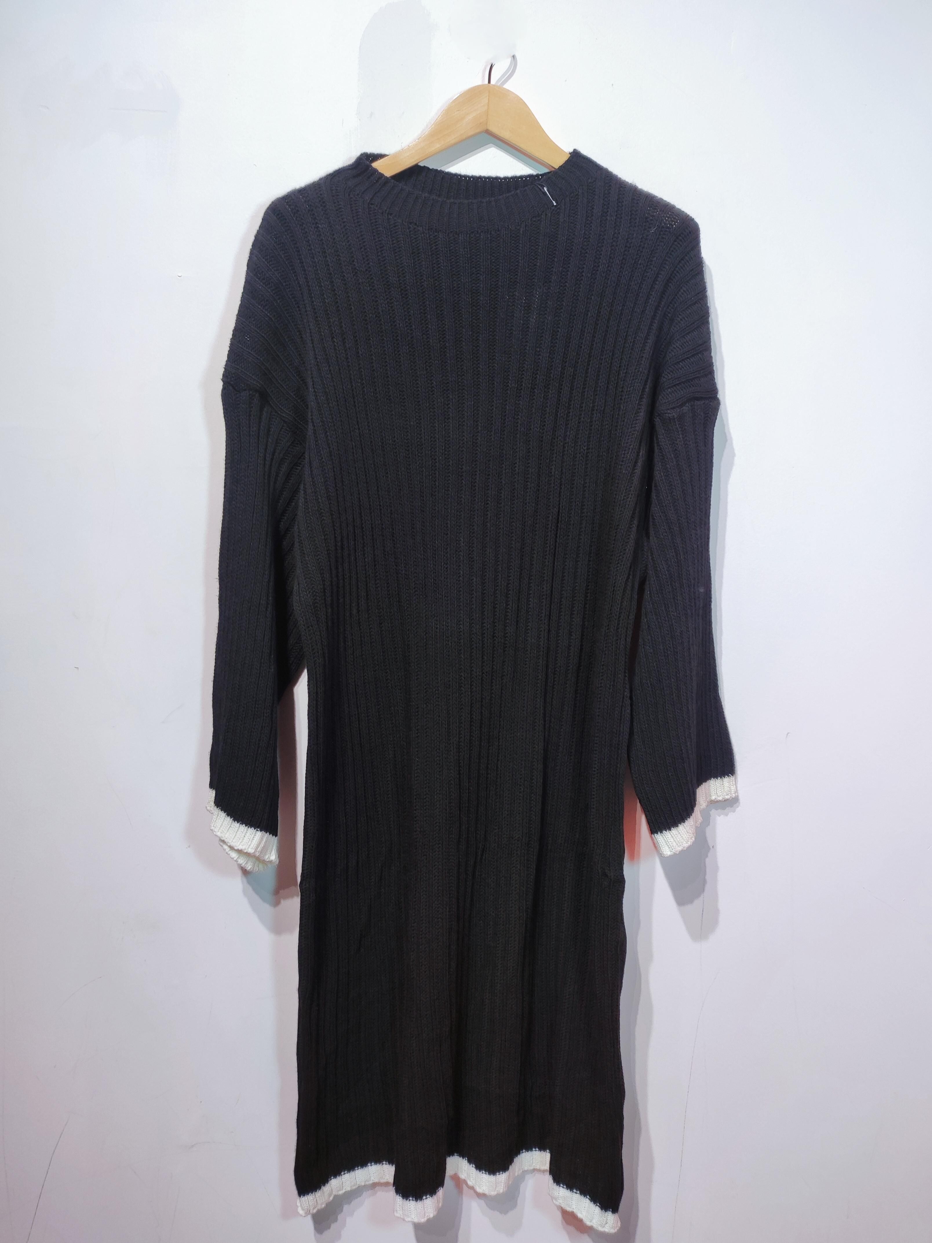 ROMA PULLOVER KLEID BORDÜRE