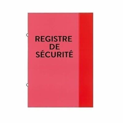 Registre de sécurité incendie