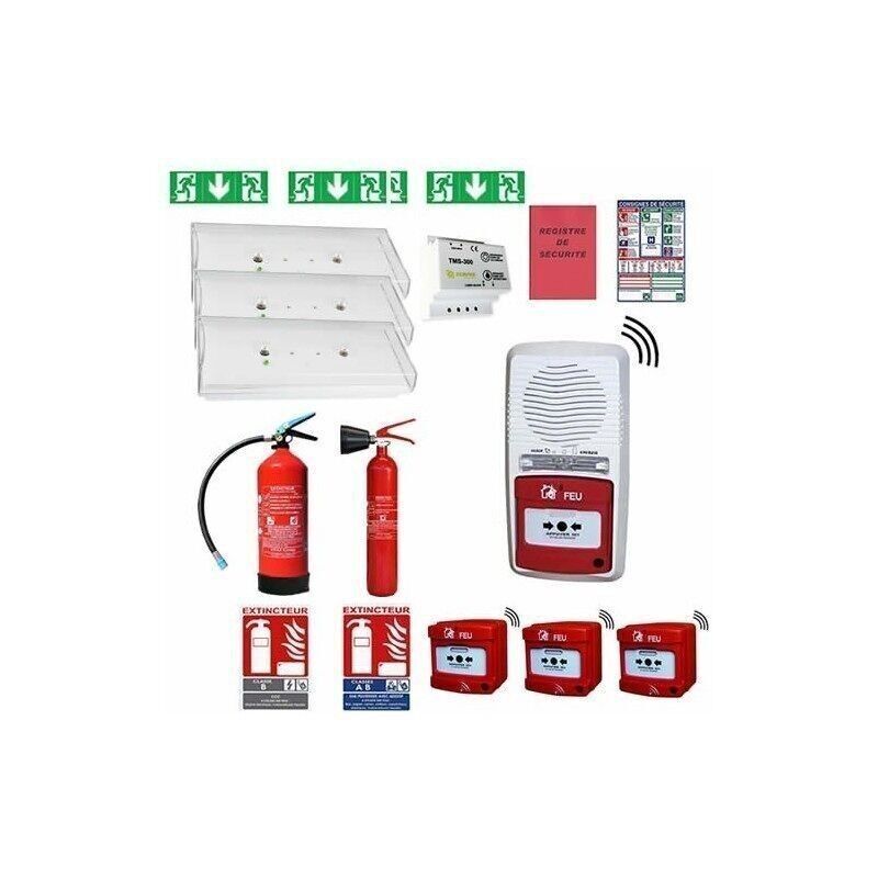 Pacchetto antincendio ERP 3 ingressi
