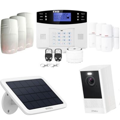 Alarme maison connectée sans fil gsm avec caméra autonome lifebox evolution animal kit connecté 9