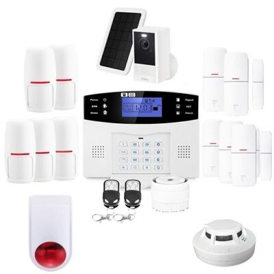 Kit de alarma para el hogar conectado seguro Lifebox Evolution 14
