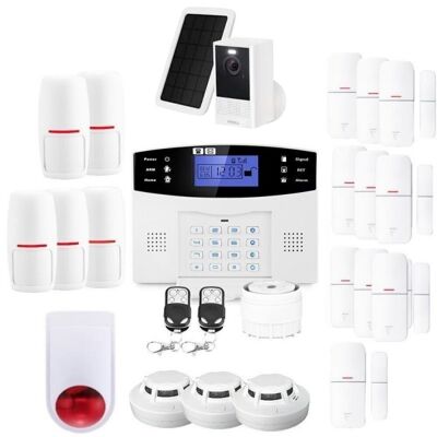 Kit conectado de alarma doméstica ultra segura Lifebox Evolution 13