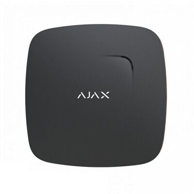 Ajax automatic smoke and heat detector - black