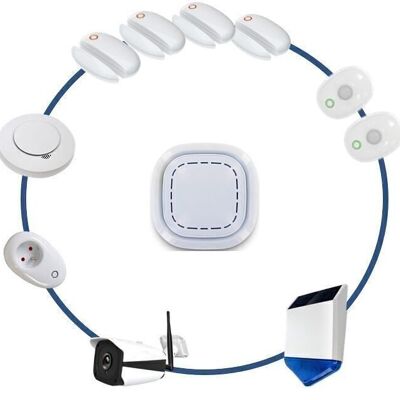 Lifebox SMART alarma inalámbrica conectada kit SMART 10