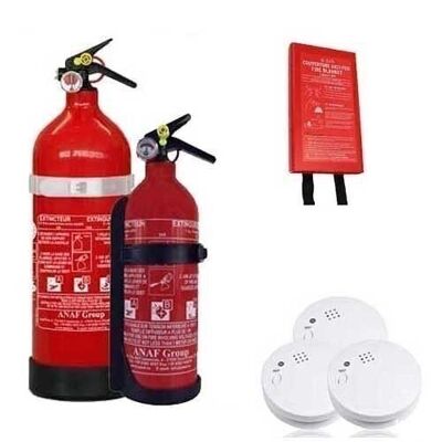 Pack ultime protection incendie domestique