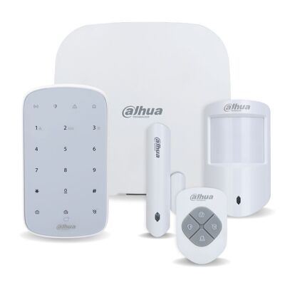 WIFI, 3G, 4G and GPRS wireless alarm kit 150 zones 868Ghz - DAHUA - 5 pieces