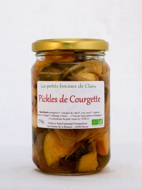 Apéritif - Pickles de courgettes 270g