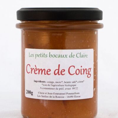 Confiture - Crème de coing 215g