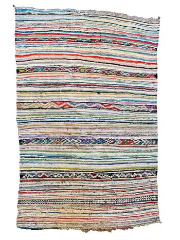 Tapis berbère Kilim Boucharouite 266/170cm