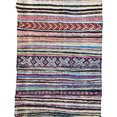 Tapis berbère Kilim Boucharouite 220/160cm