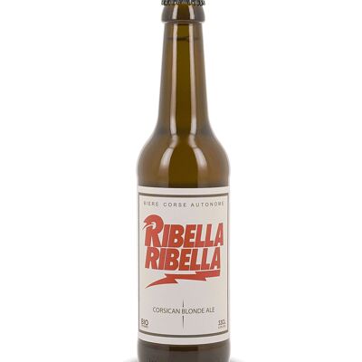 Corsican beer RIBELLA - RIBELLA RIBELLA - organic blonde