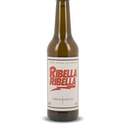 Corsican beer RIBELLA - RIBELLA RIBELLA - organic blonde