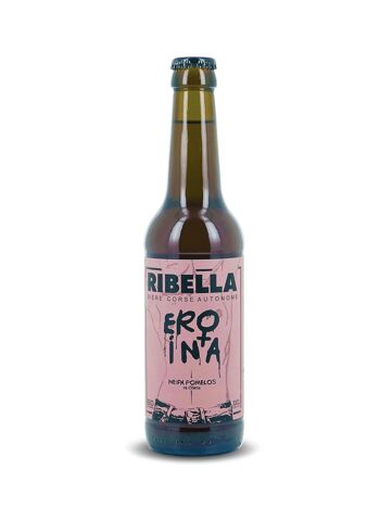 Bière Corse RIBELLA - EROINA - NEIPA au Pomelos Corse BIO 1