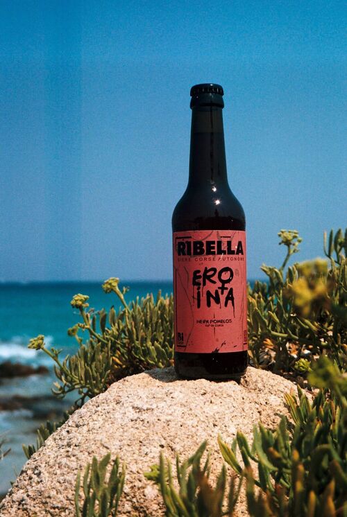Bière Corse RIBELLA - EROINA - NEIPA au Pomelos Corse BIO
