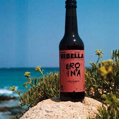 Korsisches Bier RIBELLA - EROINA - NEIPA mit korsischen BIO-Pomelos