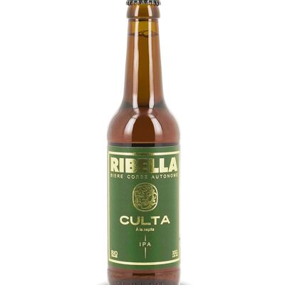 Cerveza corsa RIBELLA - CULTA - IPA con Nepita Córcega ORGÁNICA