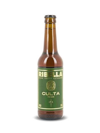 Bière Corse RIBELLA - CULTA - IPA à la Nepita Corse BIO 1