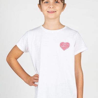 T-Shirt mit Herzmotiv