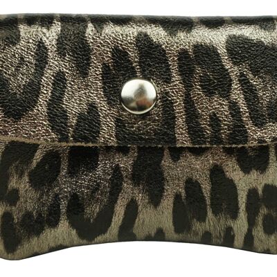 Leopard leather purse PMD2700L