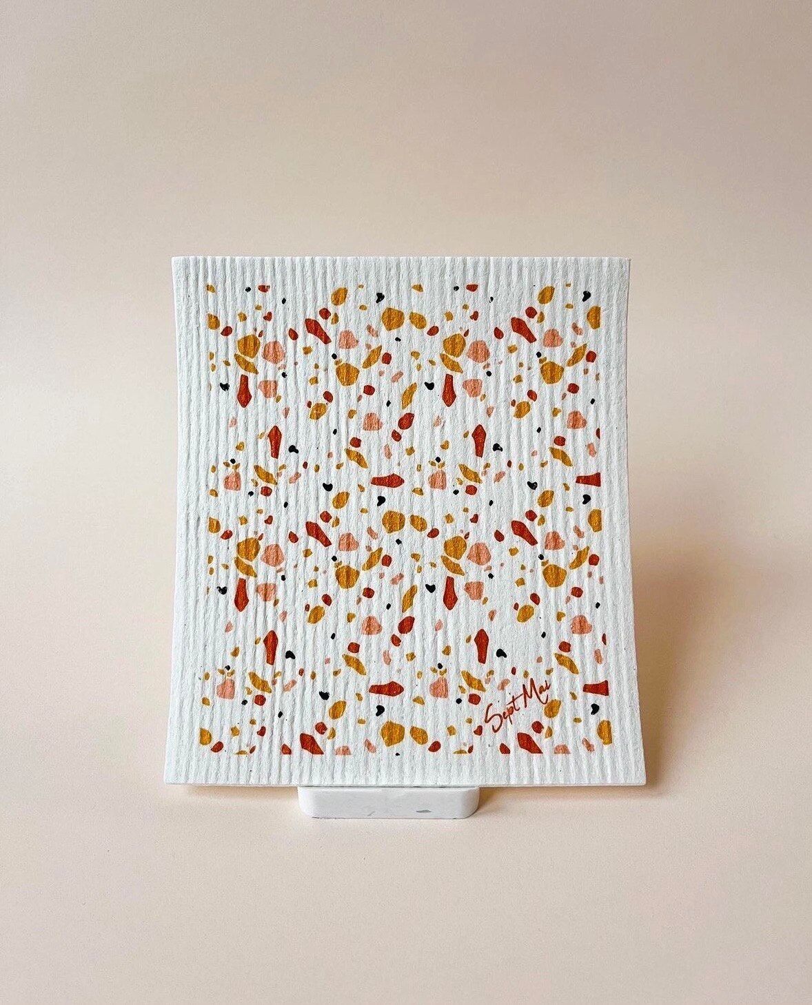 Eponge écologique / Essuie-tout lavable Terrazzo Mio