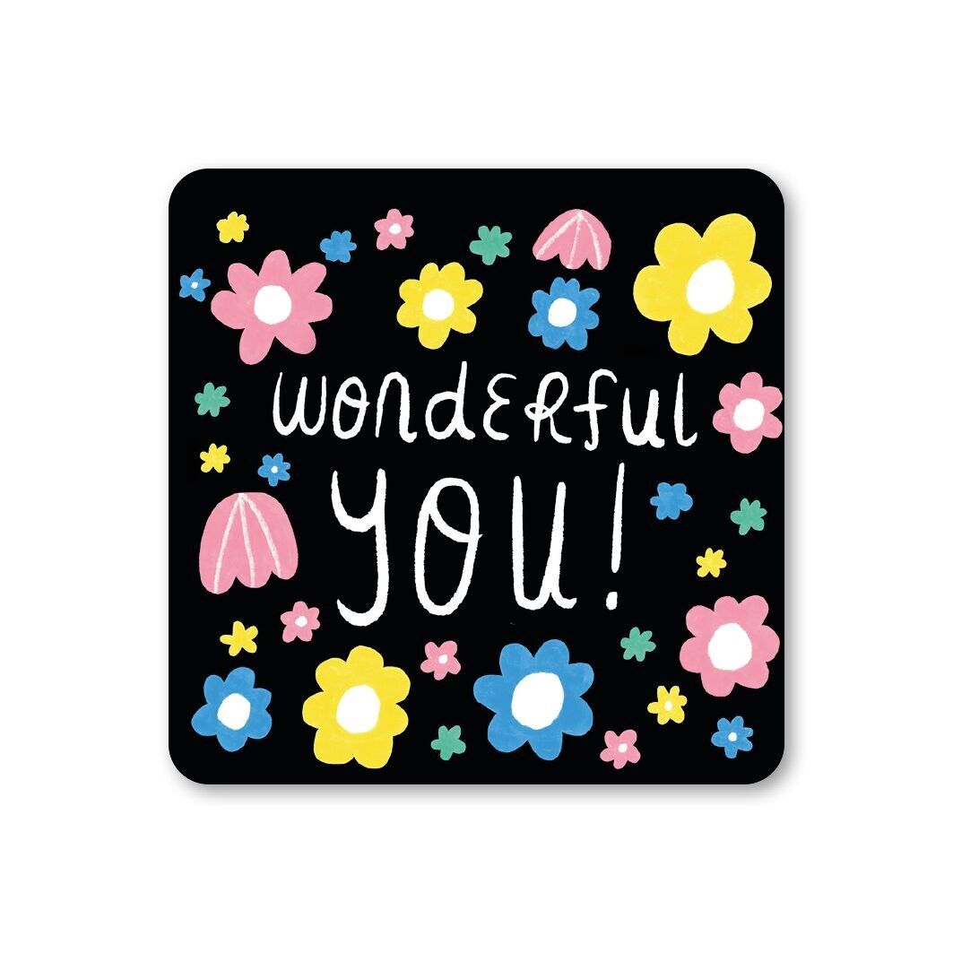 Meraviglioso sottobicchiere You, confezione da 6