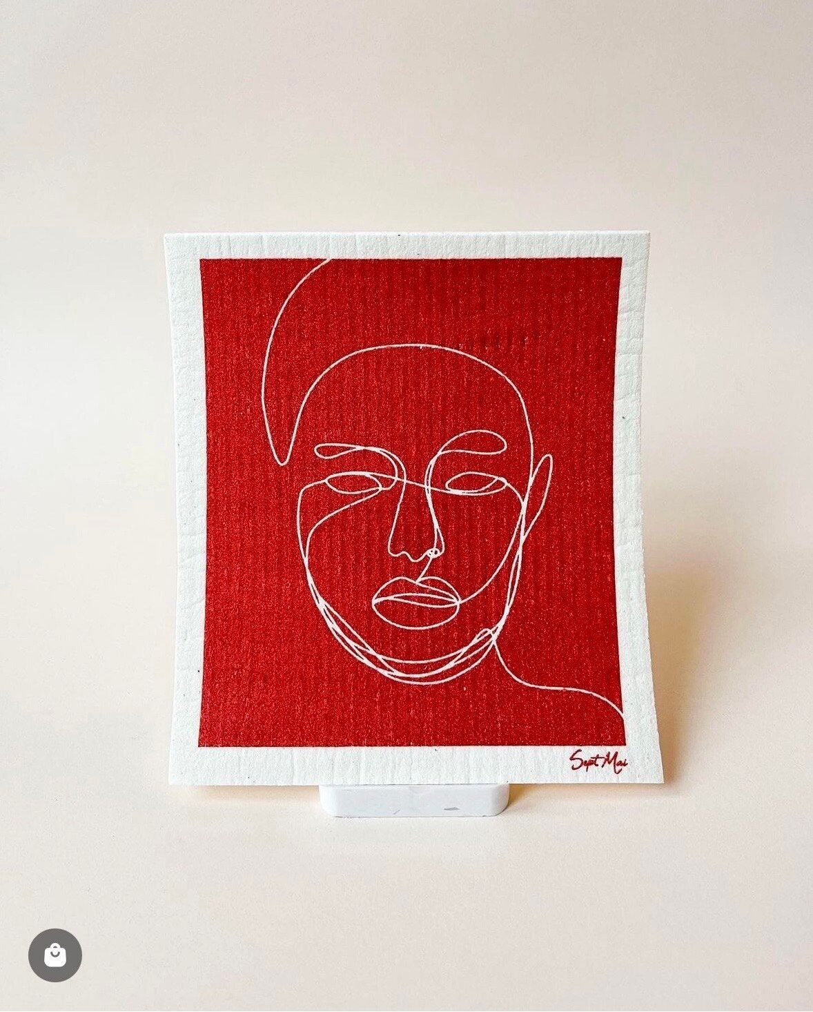 Esponja ecológica / Toalla de papel lavable Retrato