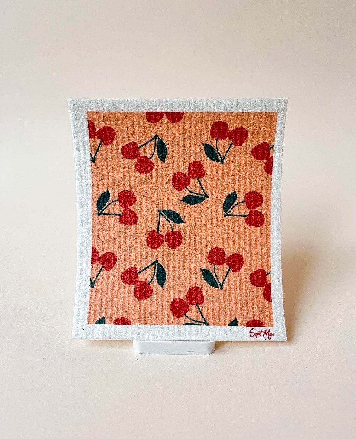 Esponja ecológica / Toalla de papel lavable Cherry Chérie