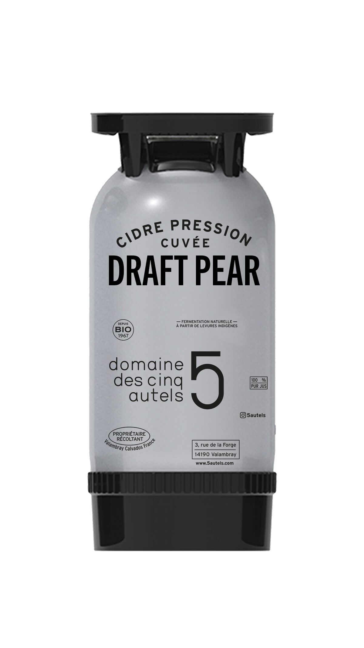 Poiré barrel on tap (30L) - Organic and without added sulfites