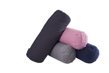 Yoga Bolster Midi avec housse grise 2