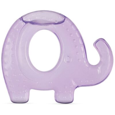 Baboo Water-Filled Cooling Teether Elephant, Purple, 4+ Months
