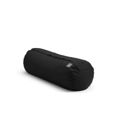 Yoga Bolster Midi con funda negra