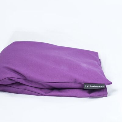 Almohada de trigo 52x18 cm violeta