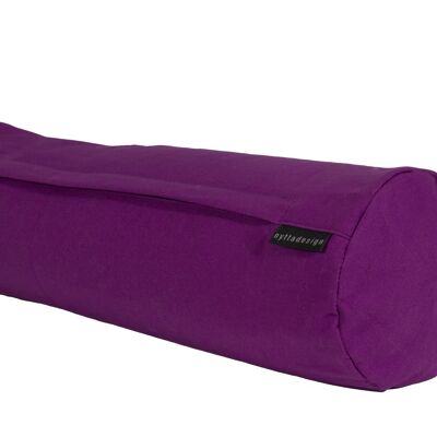 Yoga Bolster Midi avec housse violette
