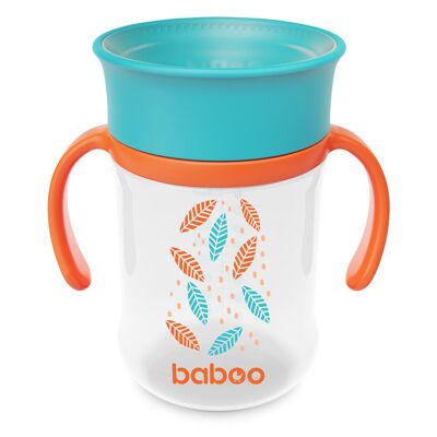 BABOO® Cup 360°, 300 ml, Peachy Keen, 6 mois et plus
