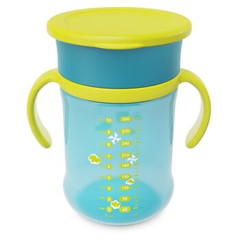 Baboo Cup 360°, 300 ml, Transport, Vert, 6+ Mois 3